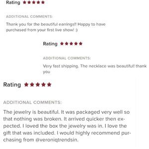 Testimonials for Veroniq Trends